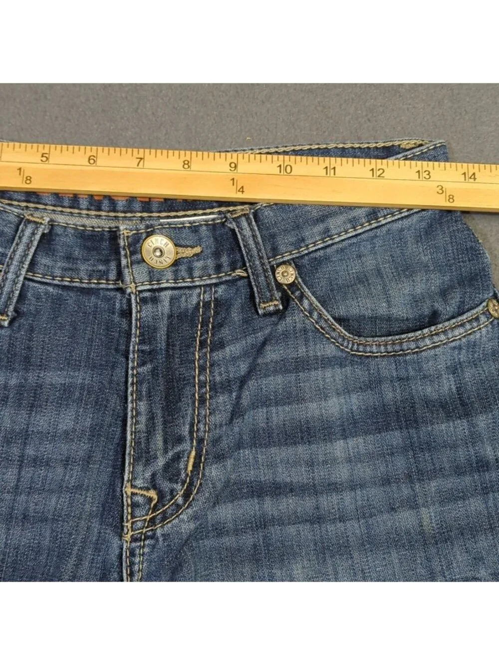 Cinch Jeans Men's 28x32 Fits 27x30 Blue Ian Boot Cut Western Denim Cowboy